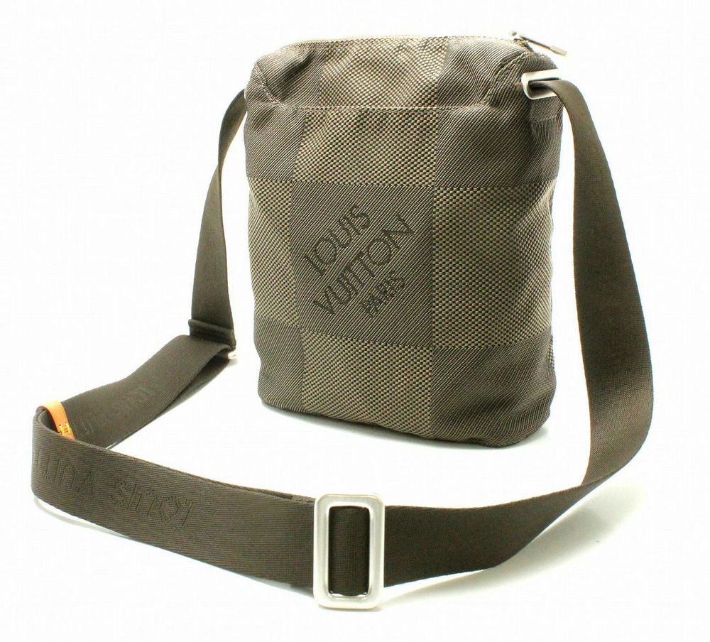 Louis Vuitton Shoulder Damier Citadin Tail Bag Geant Brown